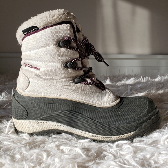 Columbia - Cascadian Trinity | White Winter Boots Waterproof Insulated US 7 - Picture 6 of 13